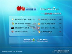 ѻ԰ Ghost W7 SP1 v2014.06 ԳǼװ