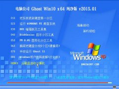电脑公司 Ghost Win10 x64 纯净版 V2015.01