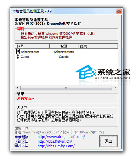Local Administrator Checker(عԱ鹤) V0.9 ɫ