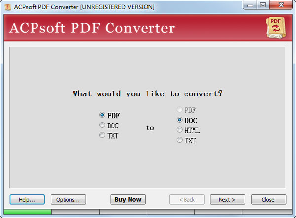 ACPsoft PDF Converter(pdfת) V2.0
